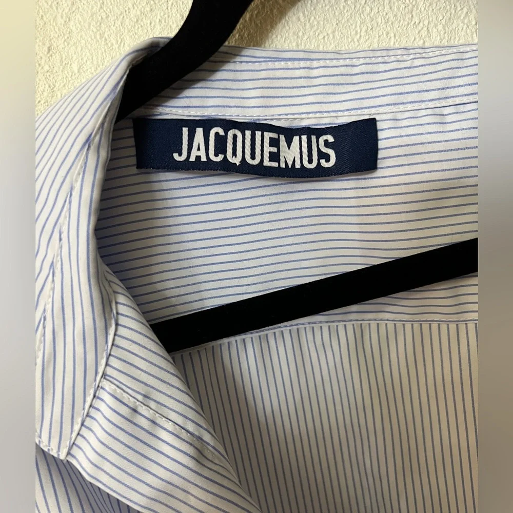 Brand new never worn Jacquemus blouse off-shoulder shirt - Picture 4 of 8